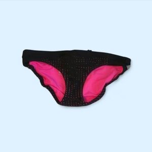 Nike Womens Black and Pink Swim Bottom NWT X-Small